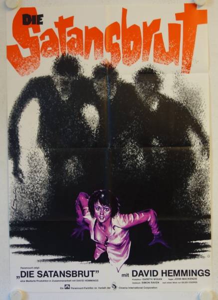 Die Satansbrut originales deutsches Filmplakat